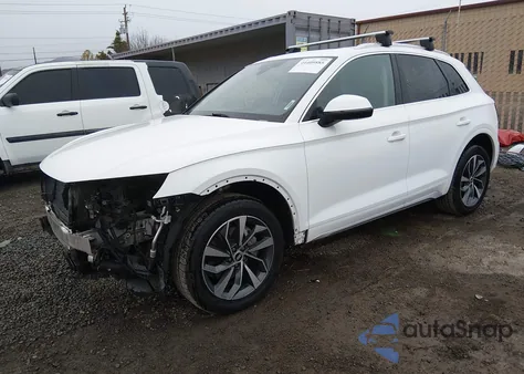 2021 Audi Q5 Premium Plus 45 Tfsi Quattro S Tronic z USA, uszkodzony, nr VIN WA1BAAFY3M2020420